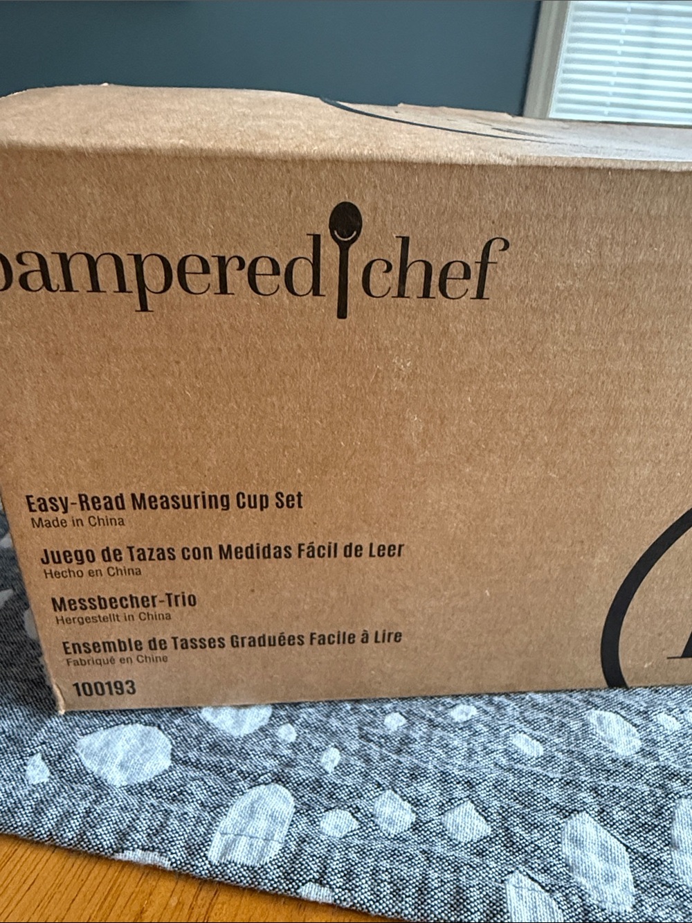 Pampered Chef Easy-Read Measuring Cup Set